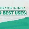 Rental Diesel Generator in India – Cost, Sizes & Best Uses