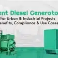 Silent Diesel Generators for Urban & Industrial Projects – Benefits, Compliance & Use Cases