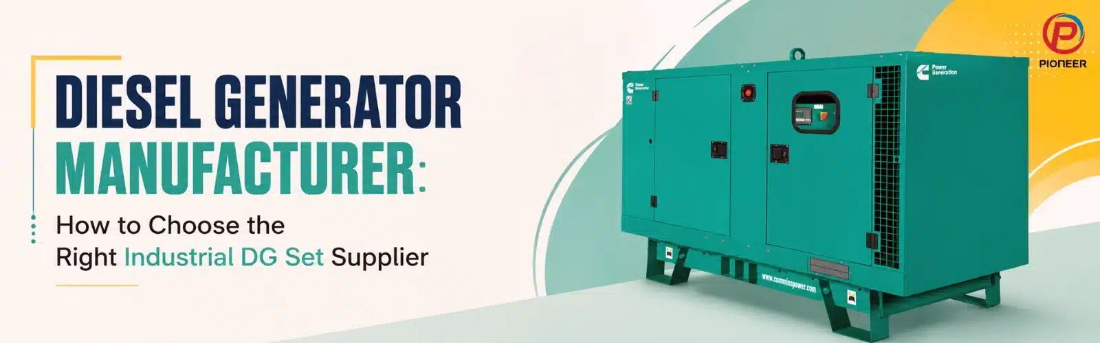Diesel Generator Manufacturer